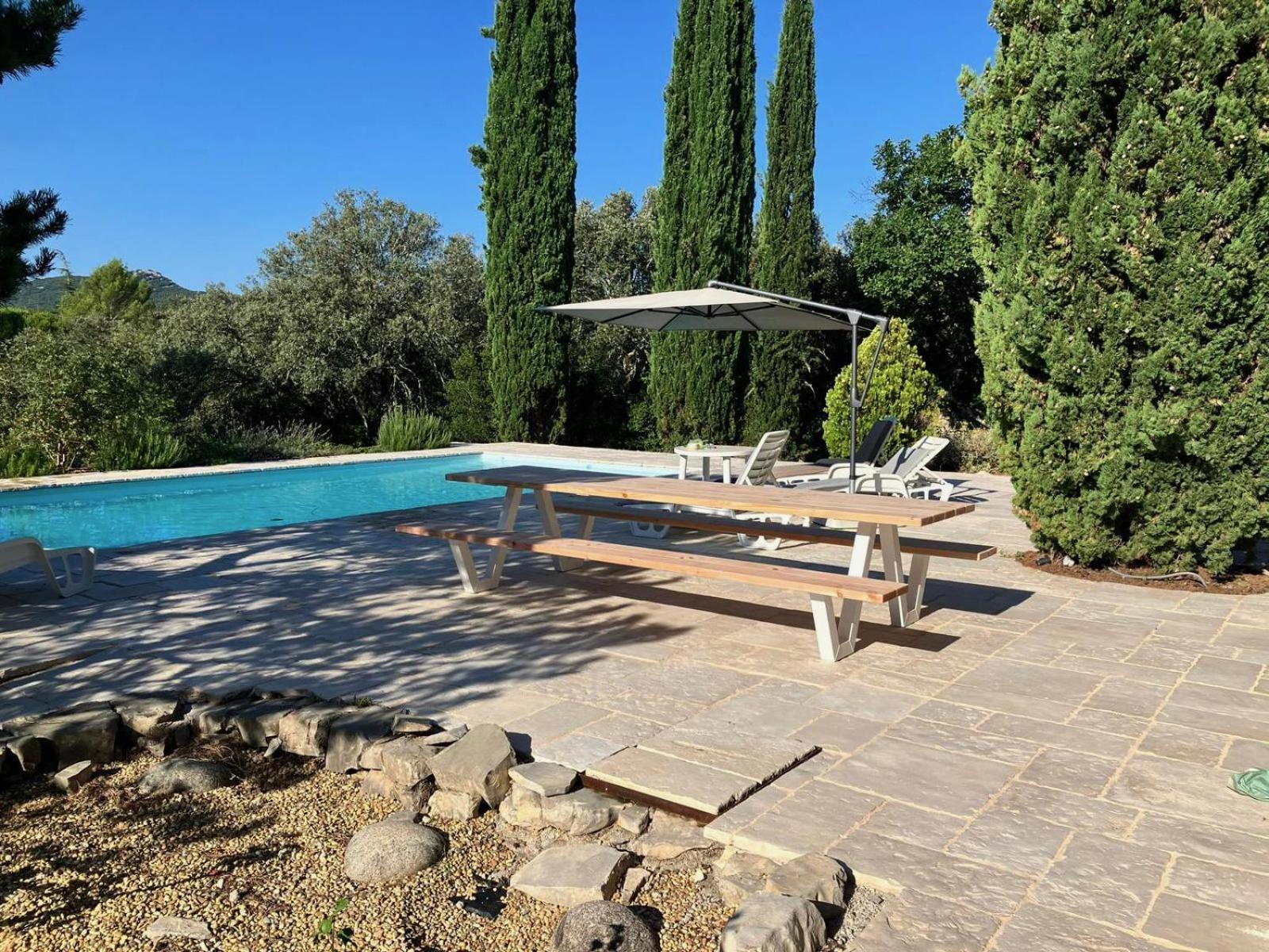 Luxurious Family House With Pool In Ardeche. Villa Les Vans Exteriör bild