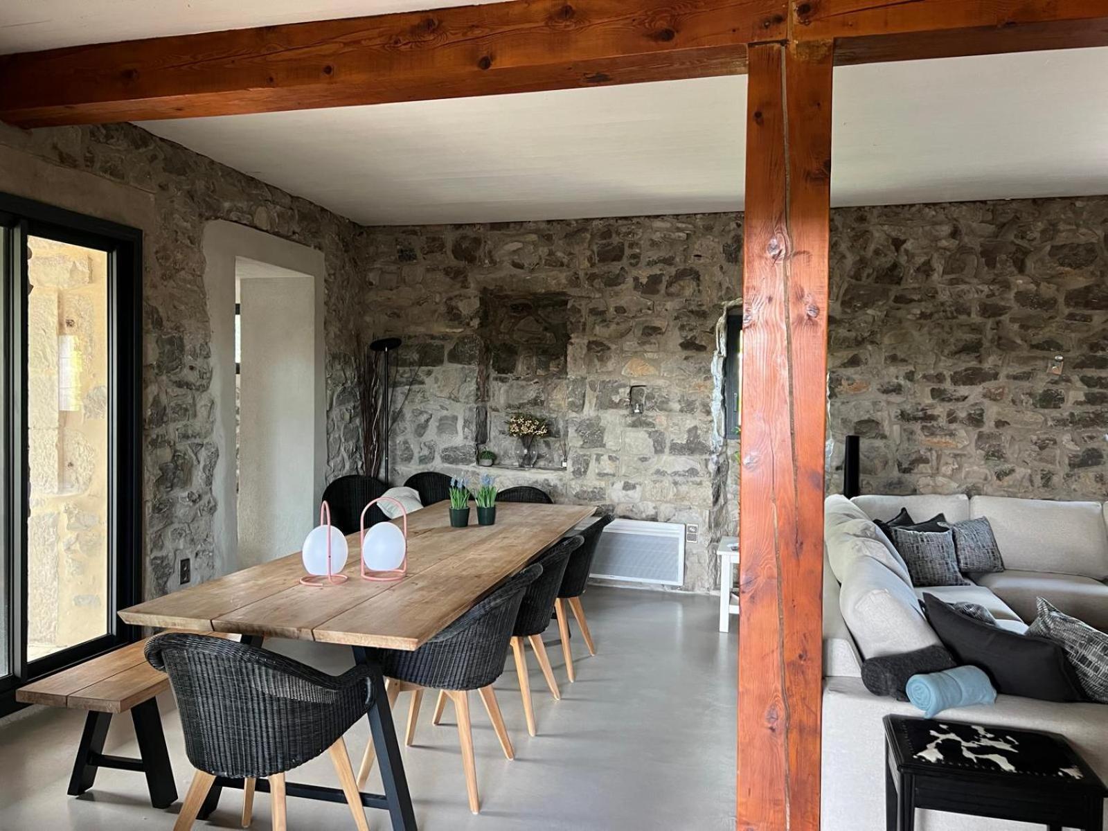 Luxurious Family House With Pool In Ardeche. Villa Les Vans Exteriör bild
